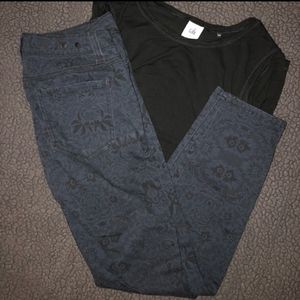 CAbi Lace Print Skinny’s(6)